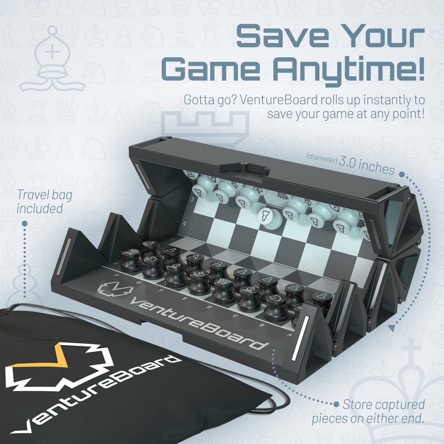 VB mini Chess - Noir